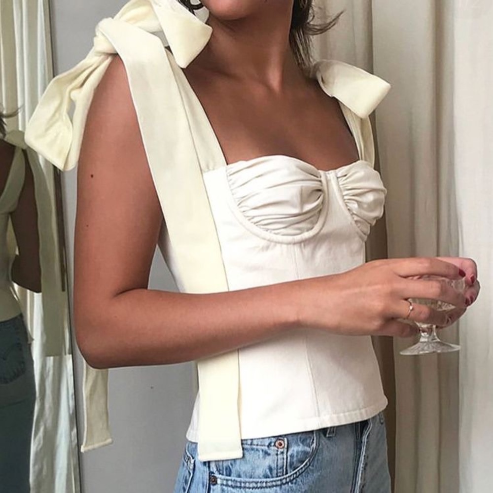 ORSEUND IRIS bustier top